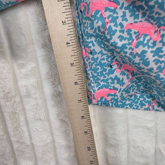 Chubbies Men's 7" Swim Trunks Blue Pink Flamingo Beach Summer Size XL - Picture 11 of 13